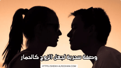 وصفة سحرية لجعل الزوج كالحمار