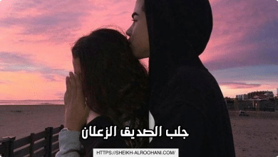 جلب الصديق الزعلان